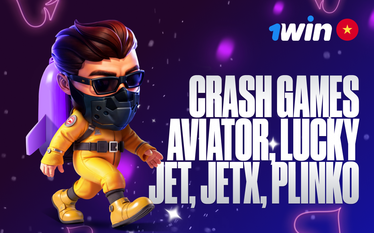 1win Vietnam crash games – Aviator, Lucky Jet, JetX, Plinko