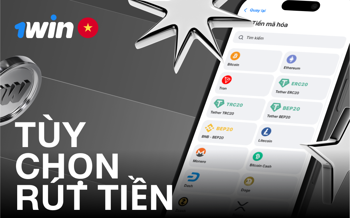 Các tùy chọn rút tiền và thời gian xử lý tại 1win