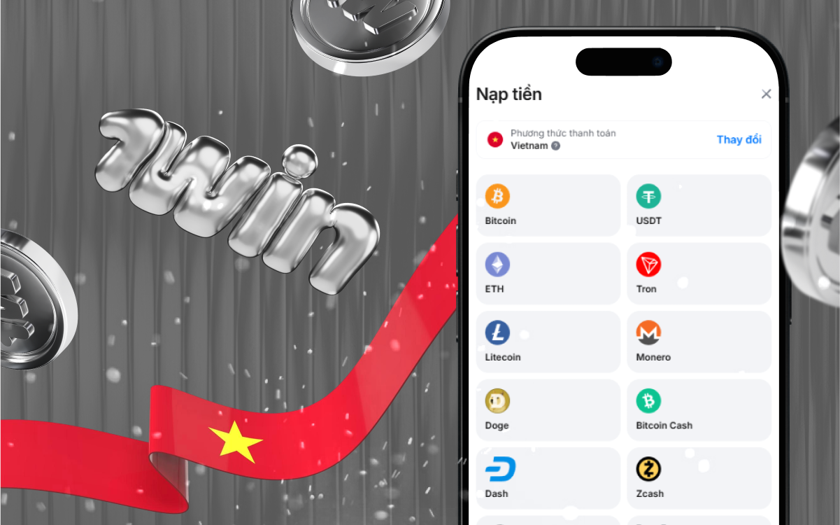 Phương thức thanh toán phổ biến cho người chơi Việt Nam tại 1win