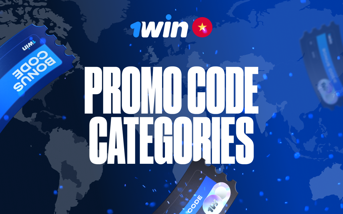 Explore different promo code categories on 1win Vietnam for bonuses and rewards!