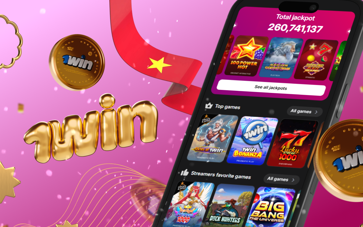 Play classic, video, and progressive jackpot slots on 1win Vietnam today!