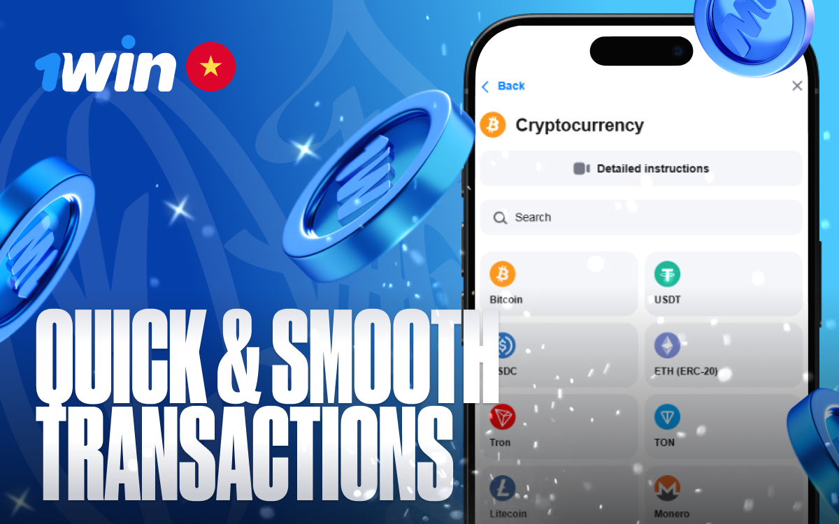Learn tips for quick and smooth deposits and withdrawals on 1win Vietnam!